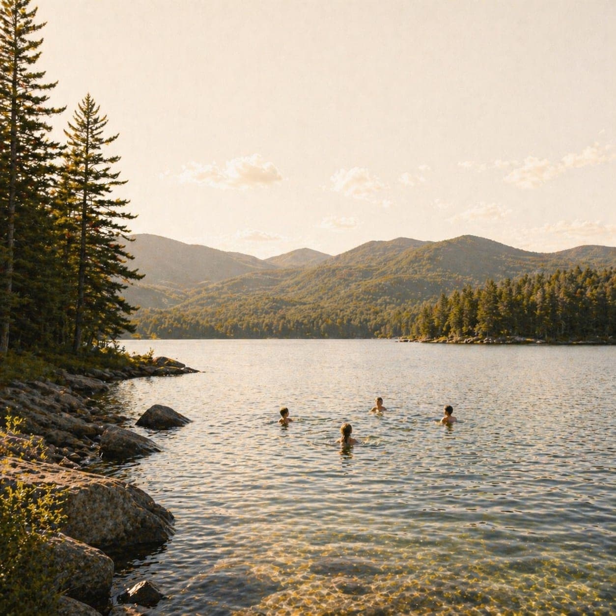 Adirondack Beaches & Swimming Holes — Adirondack guide cover
